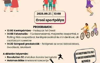 Családi Nap lesz Oroson