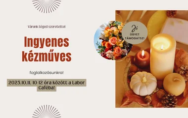 Ingyenes, jótékony célú kézműves programsorozat indul Nyíregyházán!