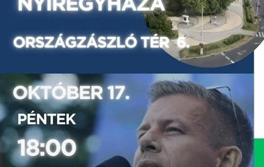 Helyszínváltozás Magyar Péter programjában