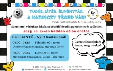 Iskolába csalogató a Kazinczyban