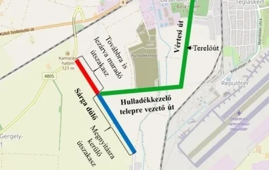 Részlegesen megnyitották a forgalom előtt a Sárga dűlőt Debrecenben