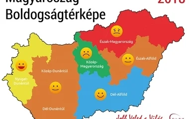 Észak-Magyarországon a legkevésbé boldogok az emberek